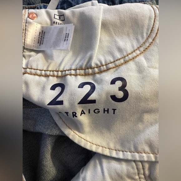 Lucky Brand Jeans Mens 30x32 223 Straight Light Wash Mid Rise Stretch Cotton - Picture 6 of 6